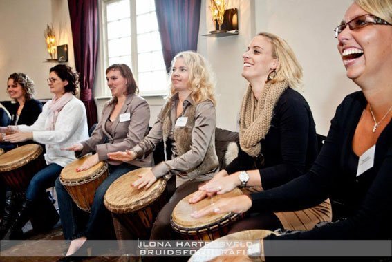 Percussie Workshop | Artiest huren bij Swinging.nl