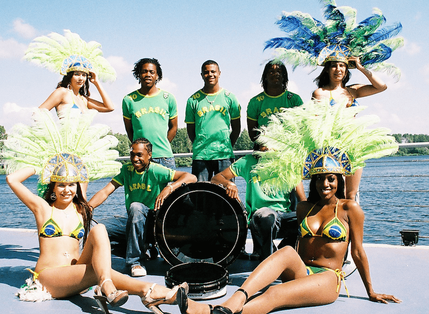 Braziliaanse percussieband