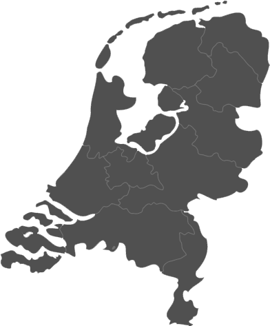 Kaart van Nederland