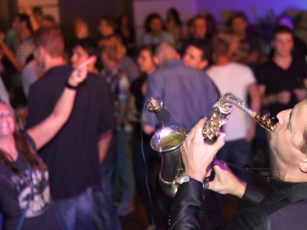 Saxofonist Boris