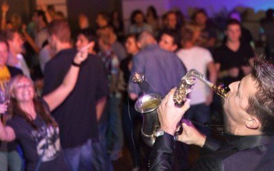 Saxofonist Boris