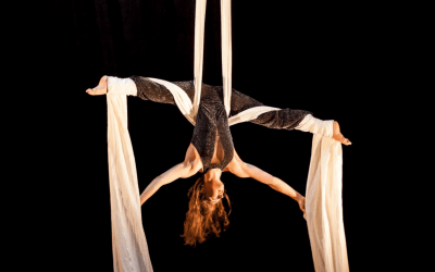 Acrobatiek in de lucht boek je bij Swinging.nl