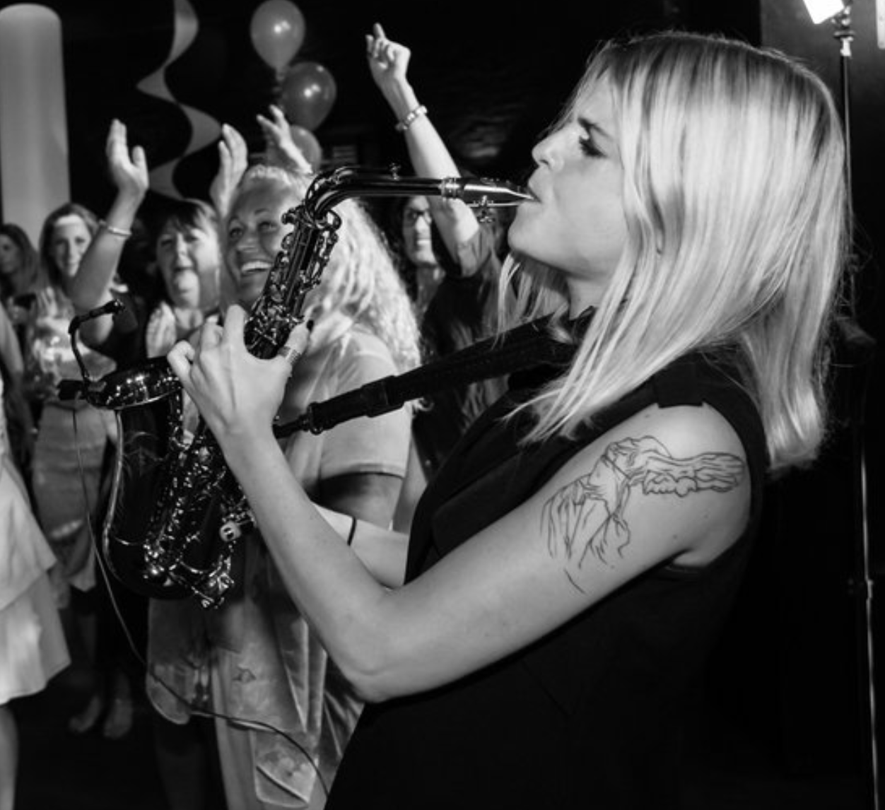 Saxofonist Caro Saxo