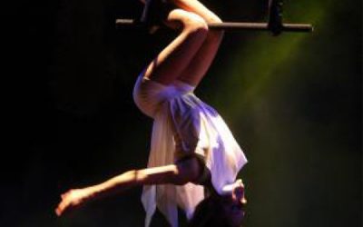 trapeze act acrobate
